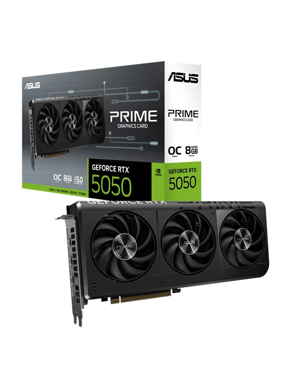 ASUS GeForce RTX 5050 Prime OC - 8GB GDDR6 RAM - Grafikkort