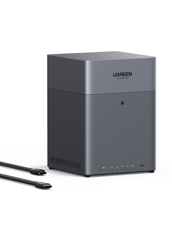UGREEN NASync DH4300 Plus + HDMI cable - NAS-Server