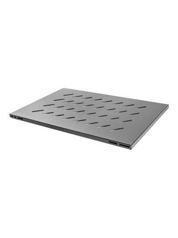 Lanberg - rack shelf - fixed - 1U