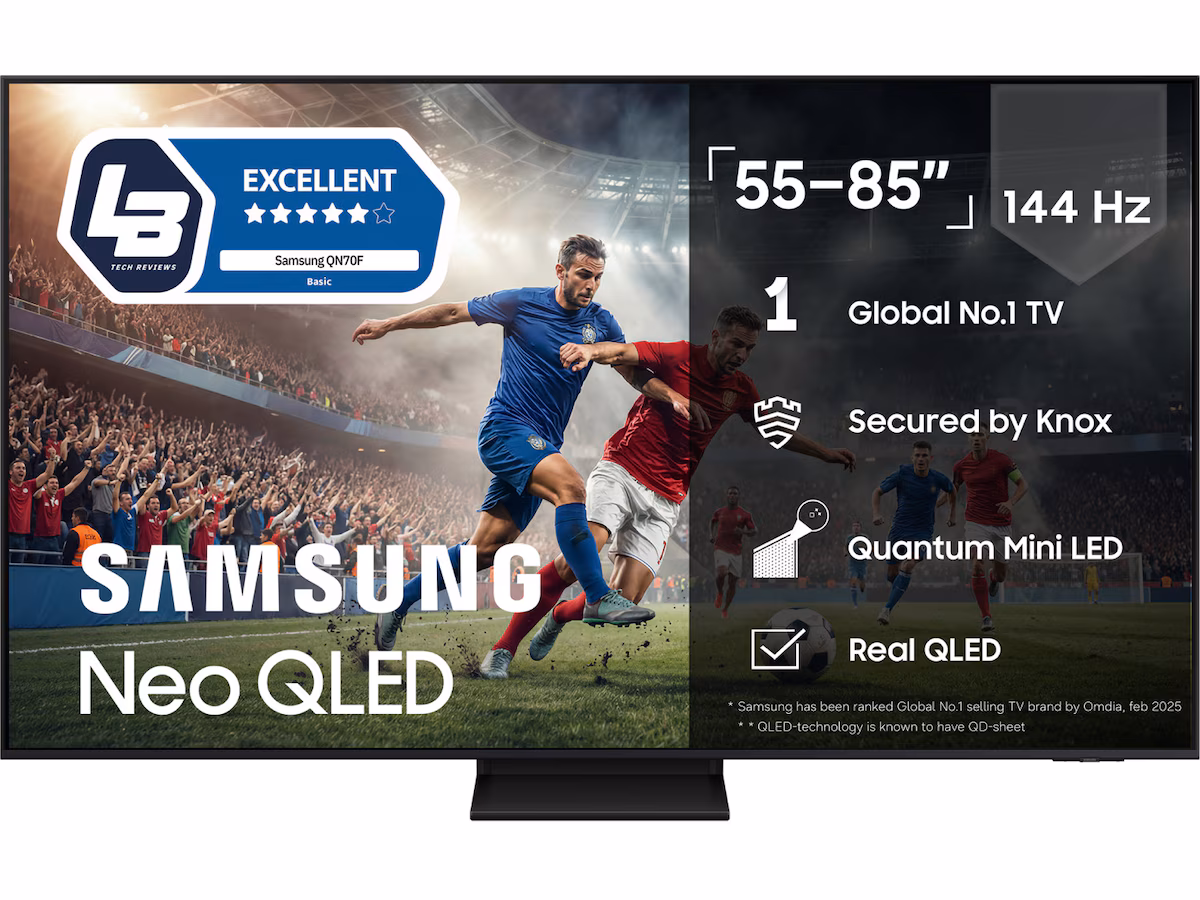 Samsung 75" QN70F Neo QLED 4K Mini LED Smart TV (2025)