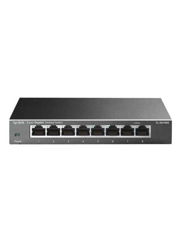 TP-Link TL-SG108S 8-Port 10/100/1000Mbps Desktop Network Switch