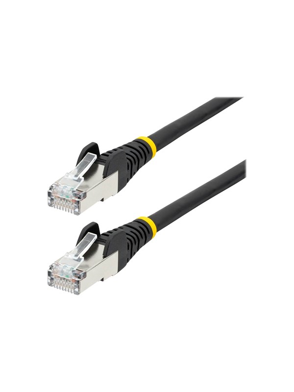 StarTech.com 10m CAT6a Ethernet Cable - Black - Low Smoke Zero Halogen (LSZH) - Svart - 10m