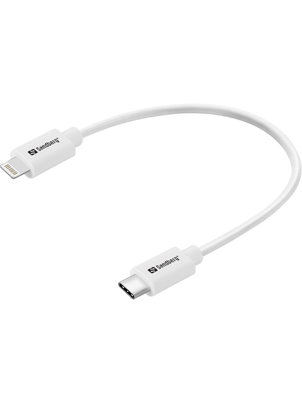 Sandberg USB-C PD to Lightning MFI - 0.2M