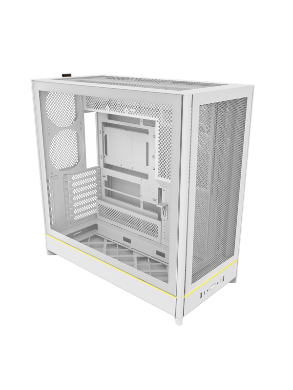 Montech HS01 Mesh - Kabinett - Miditower - Hvit