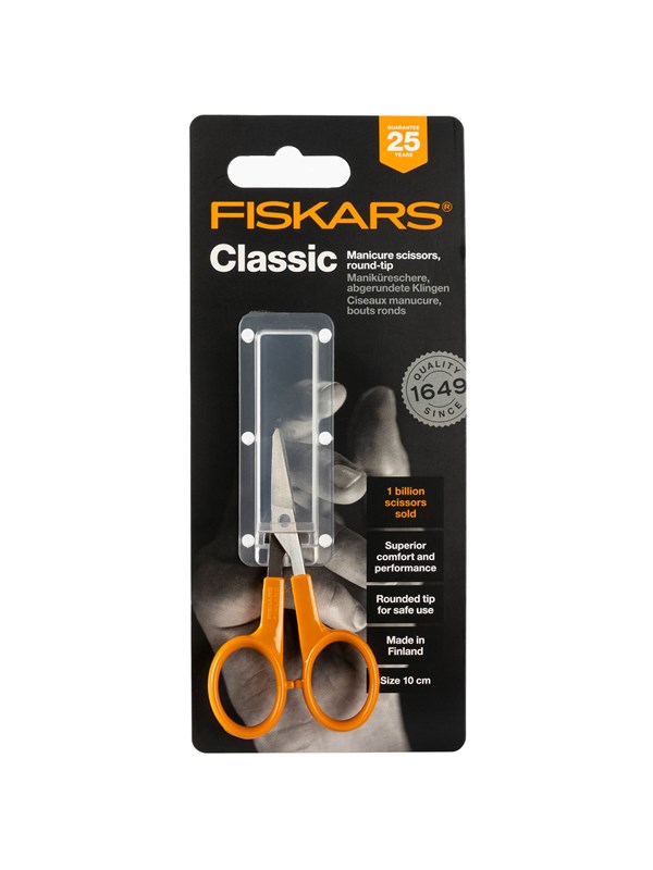 Fiskars Classic Stainless Steel Straight Manicure Nail