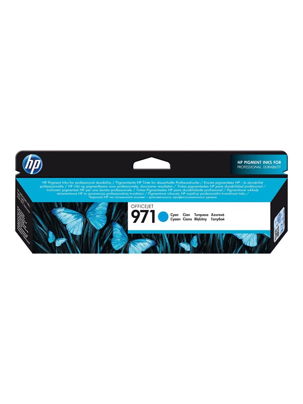 HP 971 / CN622AE - Cyan Ink - Blekkpatron Cyan