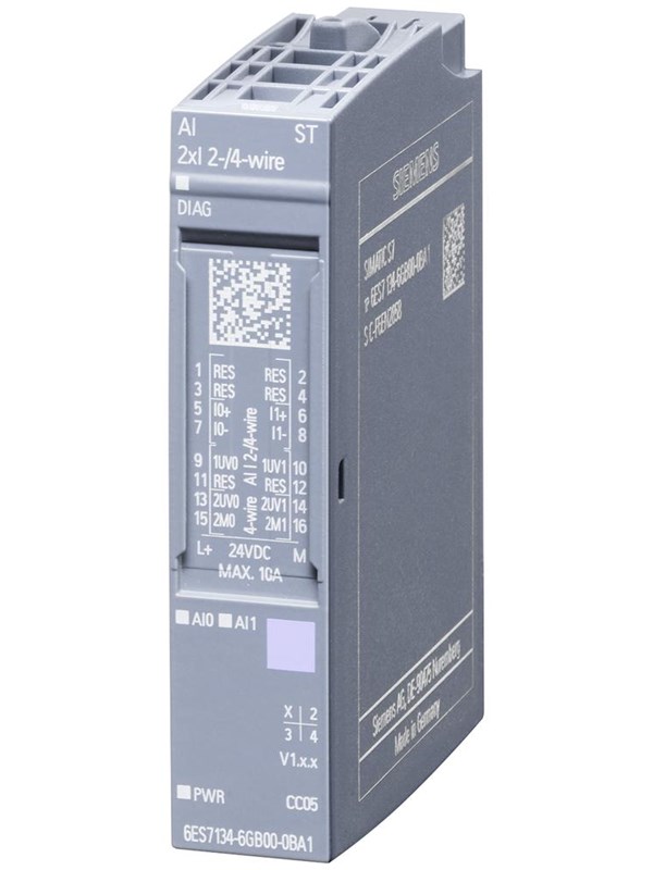 Siemens Simatic et 200sp analog input module ai 2xi 2-/4-wire stan