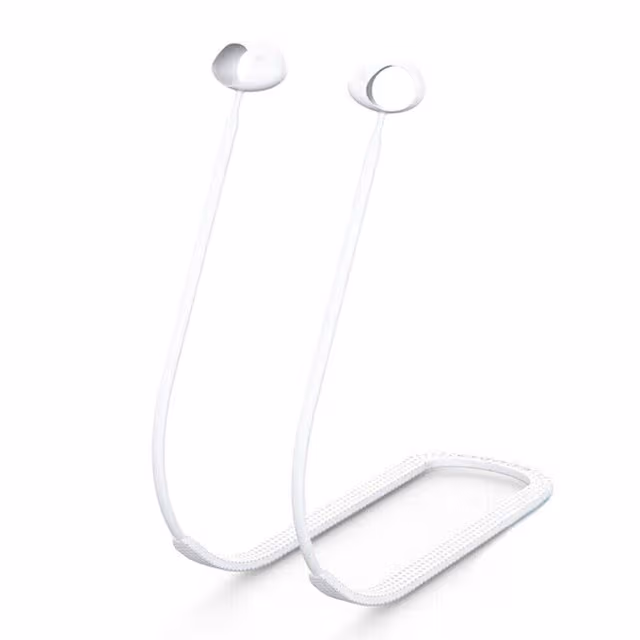 Silikonstreng Neckband Samsung Galaxy Buds 2 - Hvit