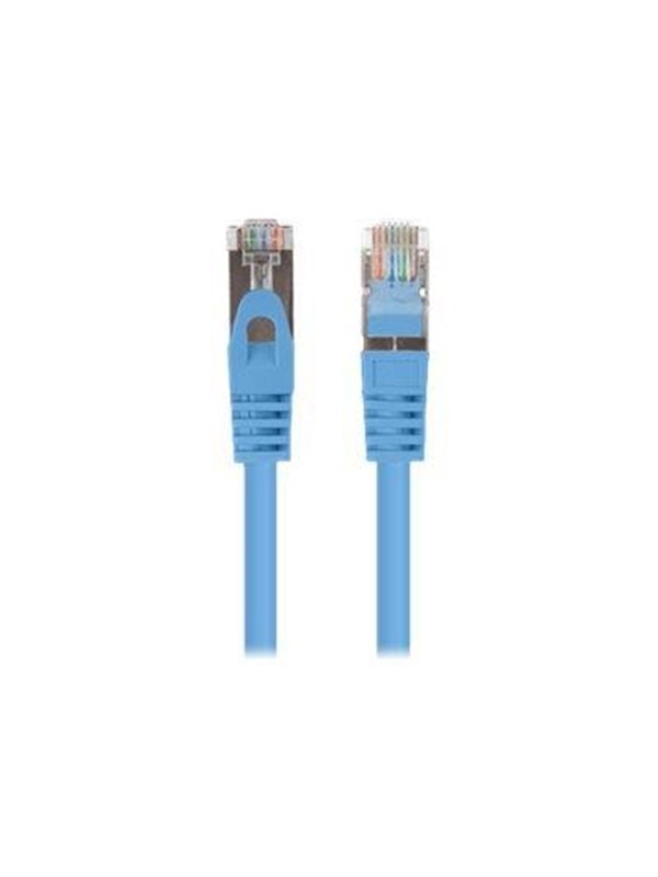 Lanberg patch cable - 1.5 m - blue RAL 5012 - Blå - 1meter