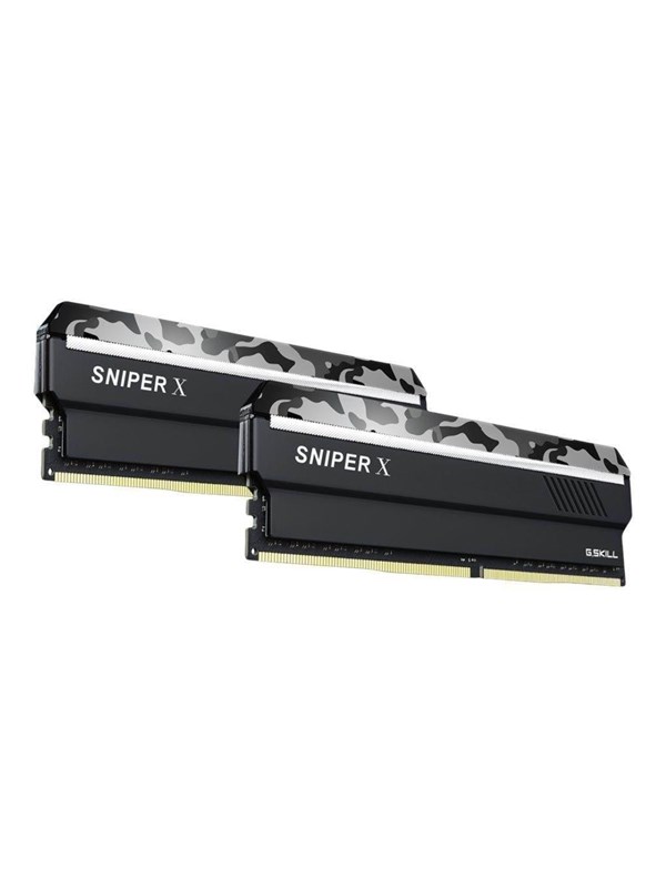 G.Skill Sniper X DDR4-3200 - 16GB - CL16 - Dual Channel (2 pcs) - Intel XMP - Svart