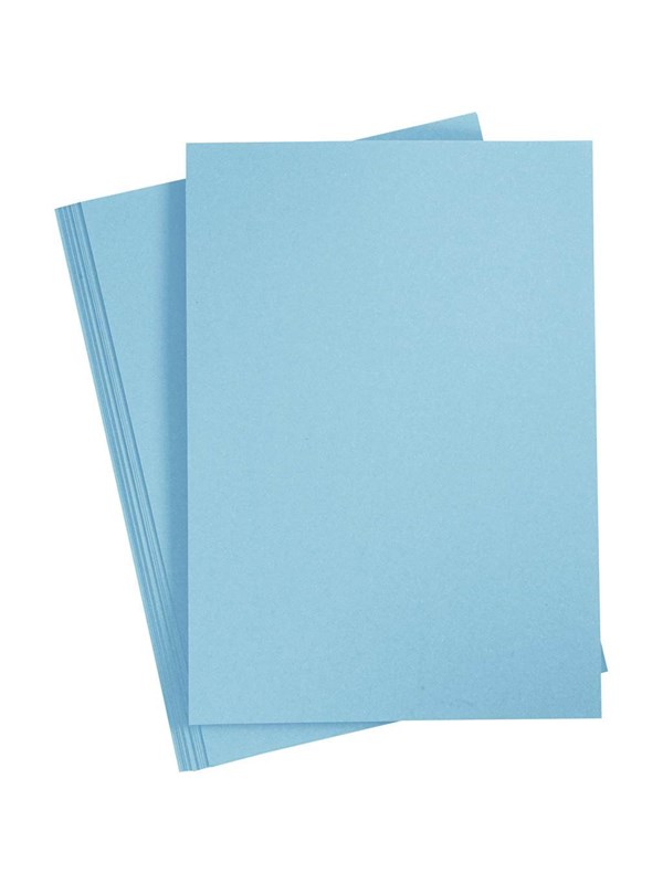 Creativ Company - Cardboard Light Blue A4 220g 10 pcs.