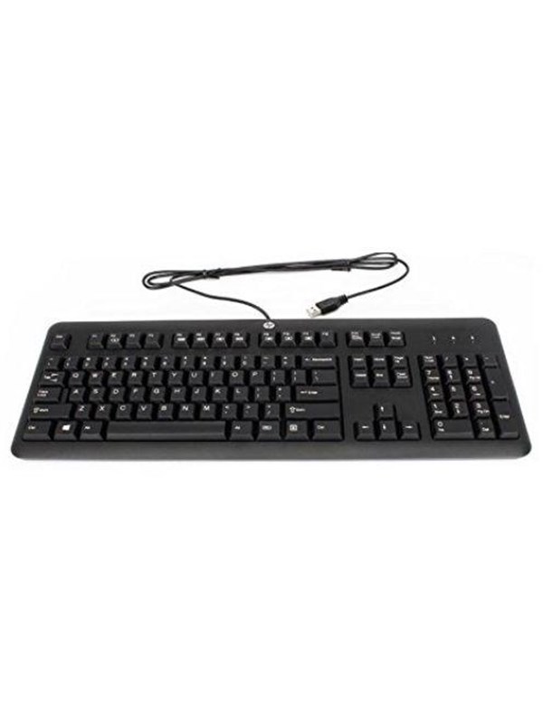 HP Keyboard JB USB Swiss - Tastatur - Sveitsisk - Sølv