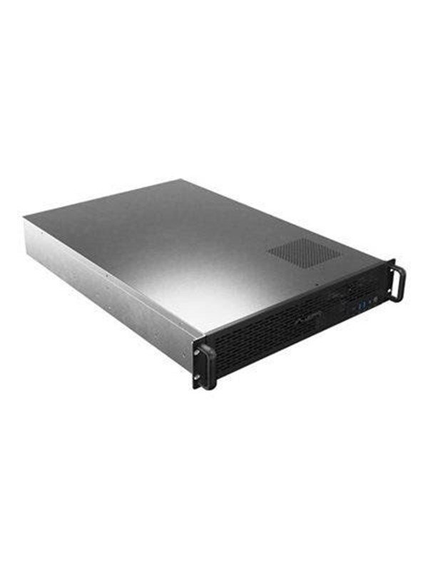 Lanberg - rack-mountable - 2U - ATX - Kabinett - Server (Rack) - Svart