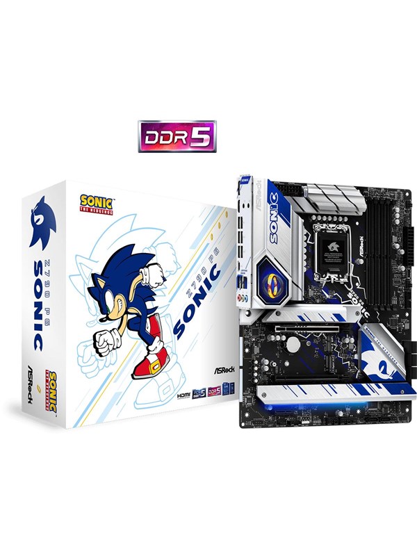 ASRock Z790 PG Sonic Hovedkort - Intel Z790 - Intel LGA1700 socket - DDR5 RAM - ATX