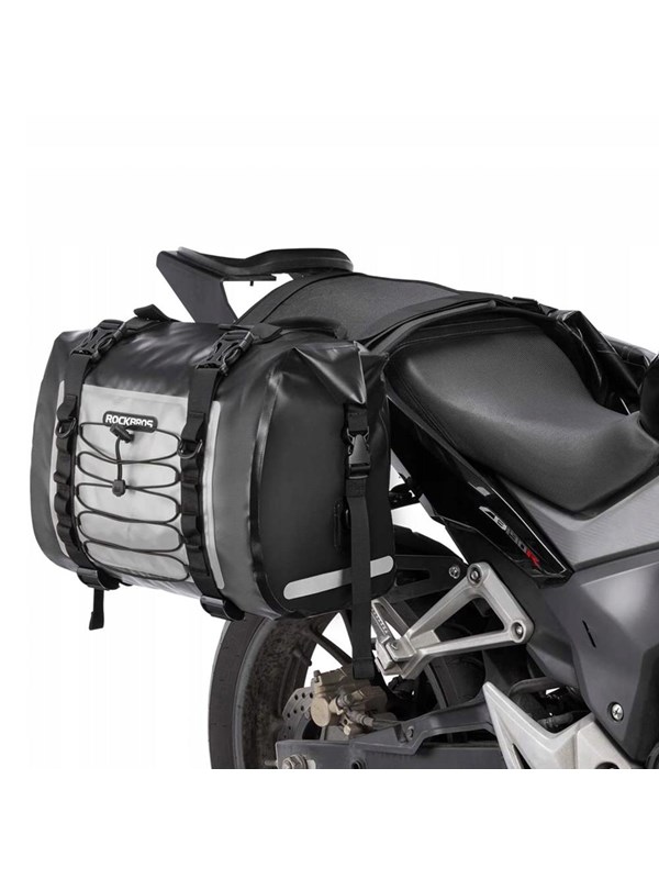 Rockbros AS-010BGR motorcycle bag waterproof - gray