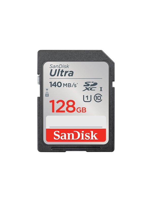 SANDISK Ultra SD - 140MB/s - 128GB