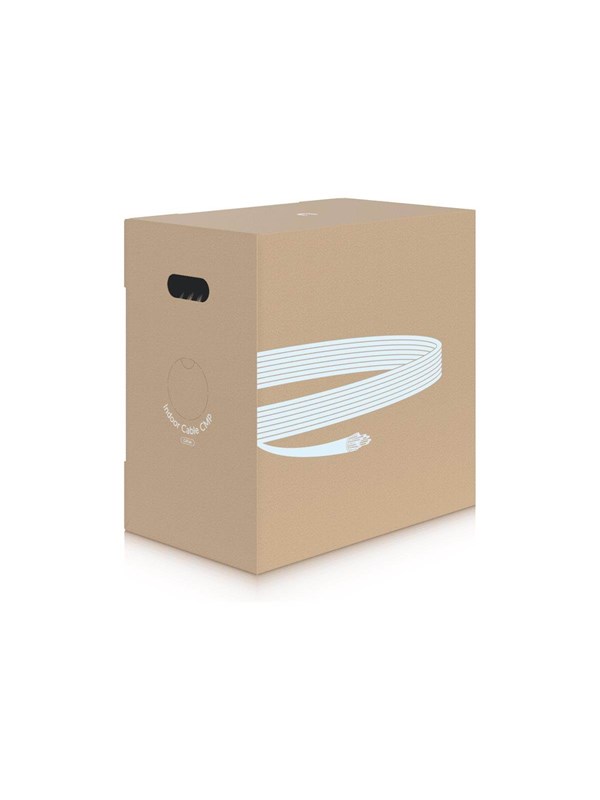 Ubiquiti UniFi bulk cable - 305 m - white - Hvit - 305m
