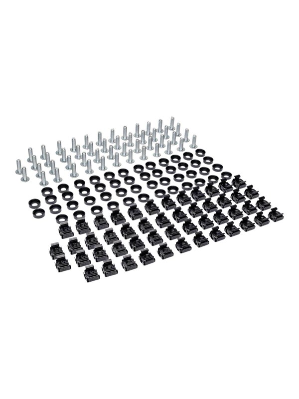 Tripp Lite Rack Enclosure Square Hole Hardware 12-24 Screws &amp; Washers 50PC - rack mounting kit