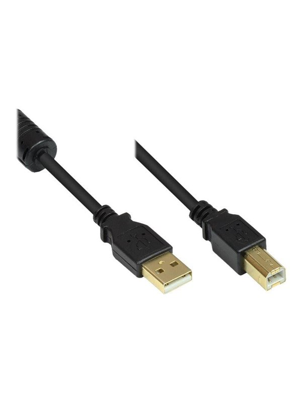 Alcasa electronik Good Connections - USB cable - USB to USB Type B - 5 m