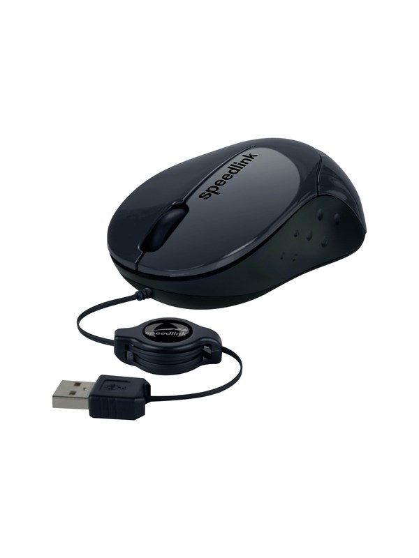 Speed-Link SPEEDLINK BEENIE - Mus - 3 knapper - Svart
