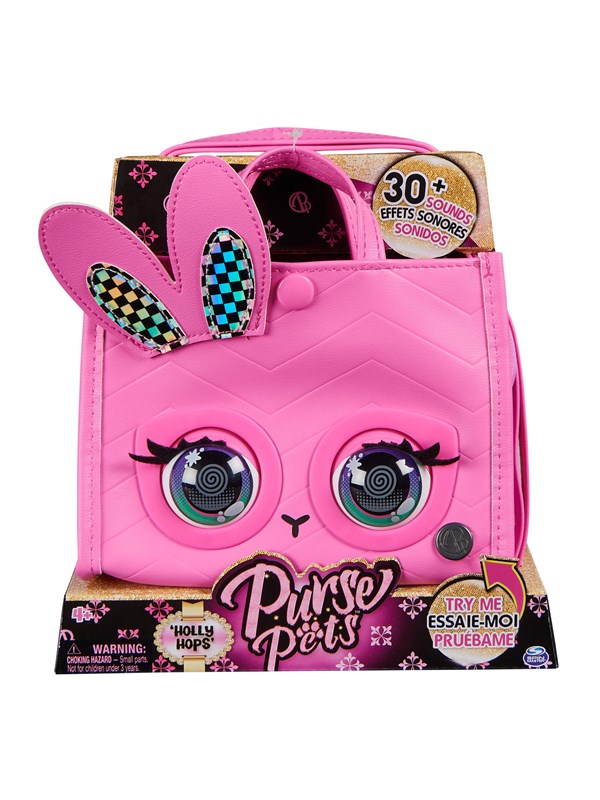 Purse Pets Quilted Tote - Bunny