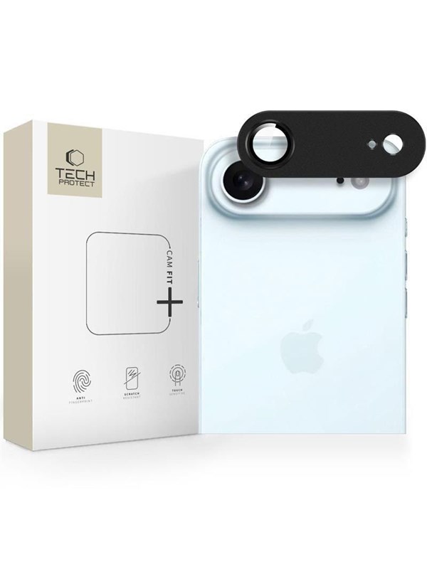 Tech-Protect  Camfull Fit+ Camera Cover for iPhone 17 Air - Black