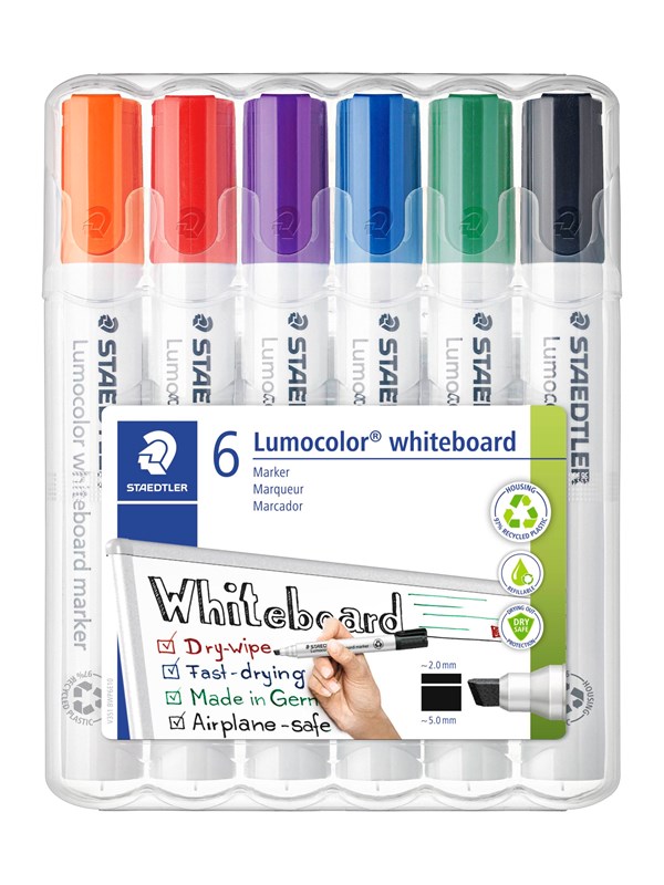 Staedtler Whiteboard marker Lumoc. 6pcs.Box