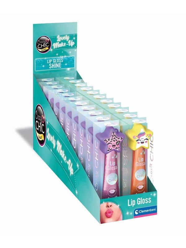 Clementoni Crazy Chic Lipgloss Star Purple/Yellow