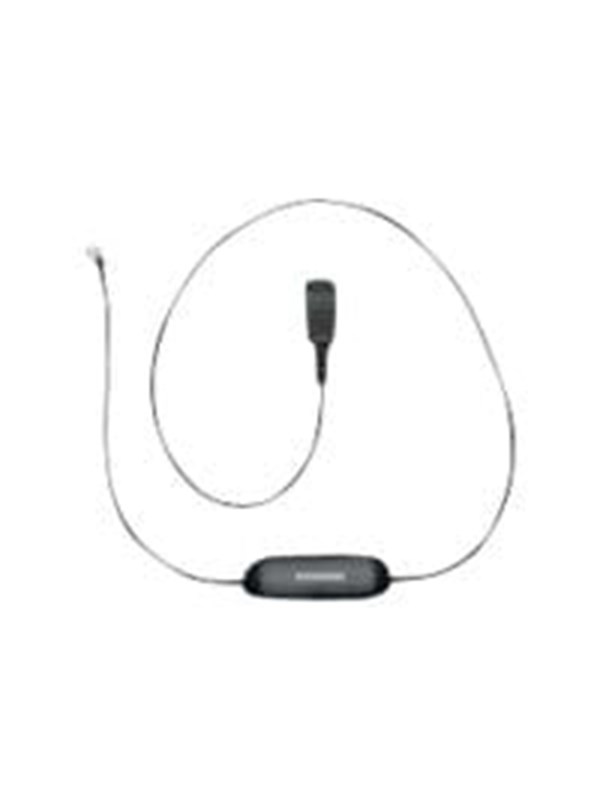 Jabra Smart Cord QD to RJ9 straight 0.8 meters