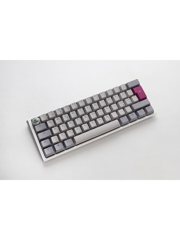 Ducky One 3 - Mist Nordic - Mini 60% - Cherry Brown - RGB - ND - Gamingtastatur - Nordisk - Grå