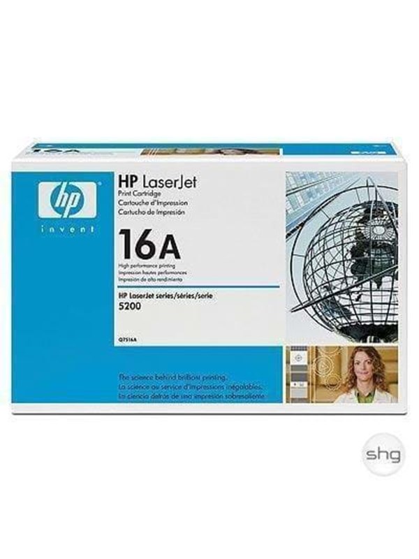 HP Q7516A Toner Black - Laser toner Svart