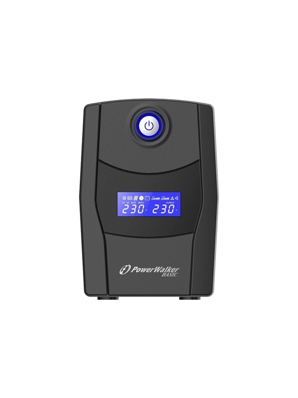 BlueWalker 10121080 - PowerWalker Basic VI STL - 1000VA/600W - Line Interactive UPS