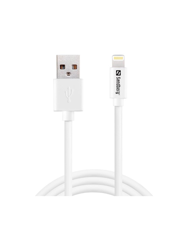 Sandberg USB to Lightning Sync and Charge Cable - 1m
