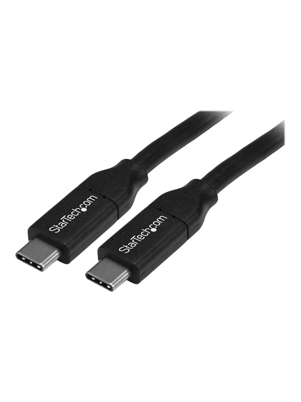 StarTech.com 4m 13ft USB-C Cable - 5A Power Delivery - USB 2.0 - Certified
