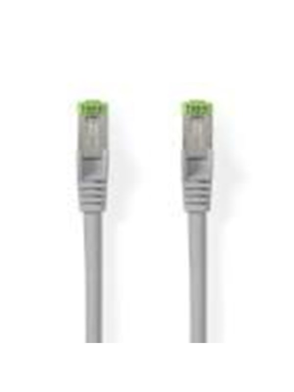 Nedis Cat 8.1 Network Cable | S/FTP | RJ45 Male | RJ45 Male - Grå - 20m
