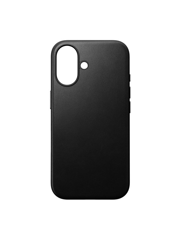 Nomad Modern Leather case - Black - iPhone 16