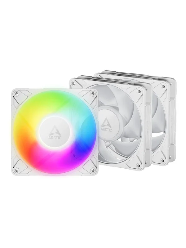Arctic P12 Pro A-RGB - case fan - with cable splitter - Kabinettvifte - 120mm - Hvit