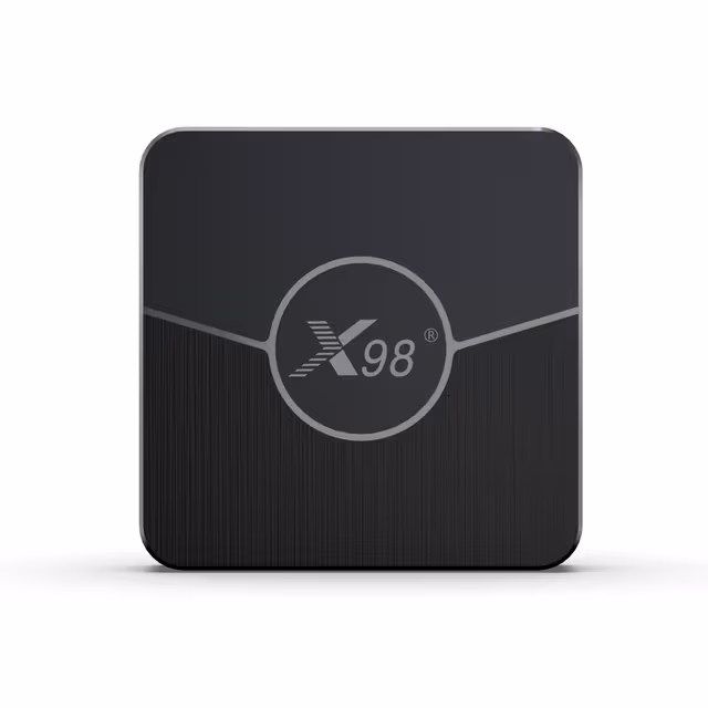 TV Box Android 11.0 S905W2 USB 2.0 Ultra HD 4K 2.4G BT Svart
