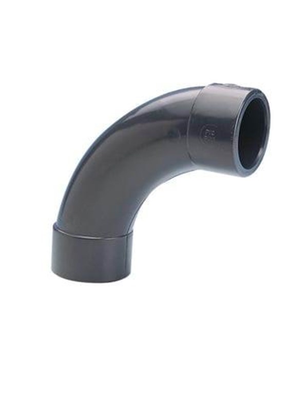 +GF+ Bend 90° pvc pn16 d40