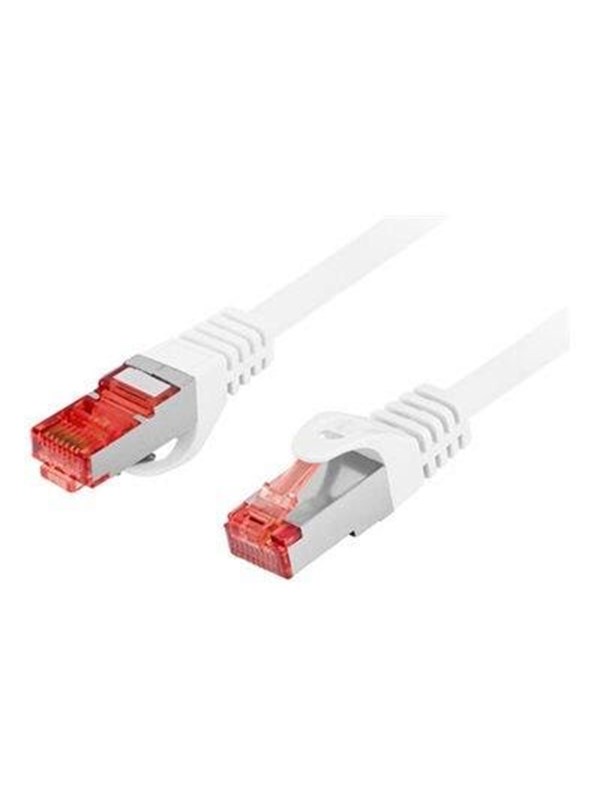 Lanberg patch cable - 1.5 m - white - Hvit - 1m