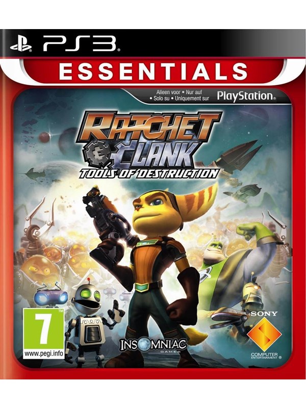 Ratchet &amp; Clank Future: Tools Of Destruction (Essentials) - Sony PlayStation 3 - Action