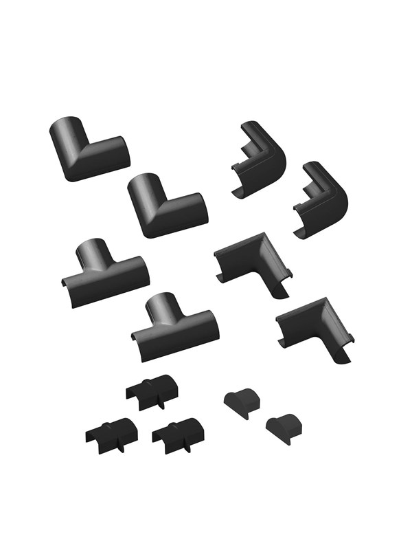 D-LINE Accessory Kit 20x10 Clip-Over Design Black