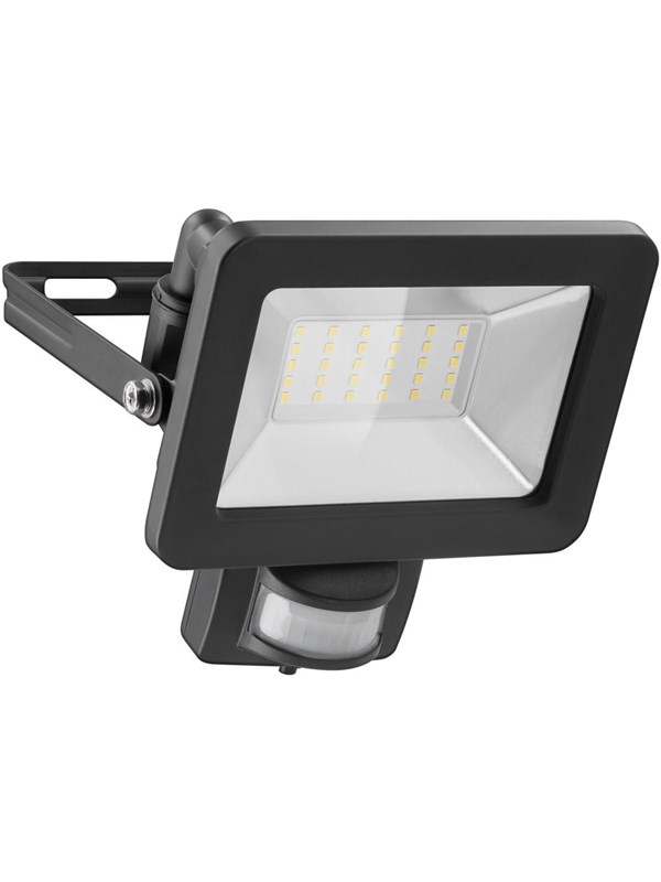 Goobay LED outdoor floodlight 30 W with motion sensor