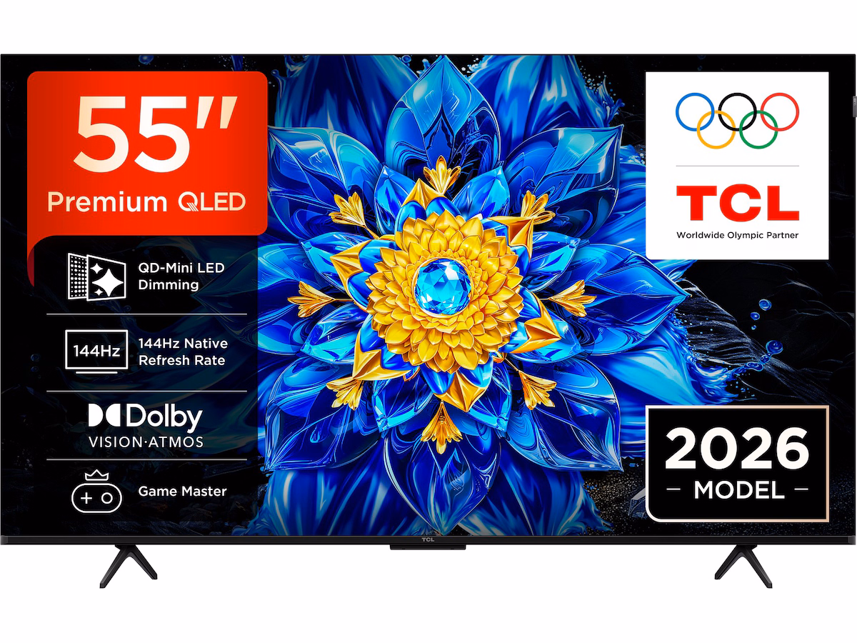 TCL T8D 55" 4K QD-Mini LED Smart TV (2026)