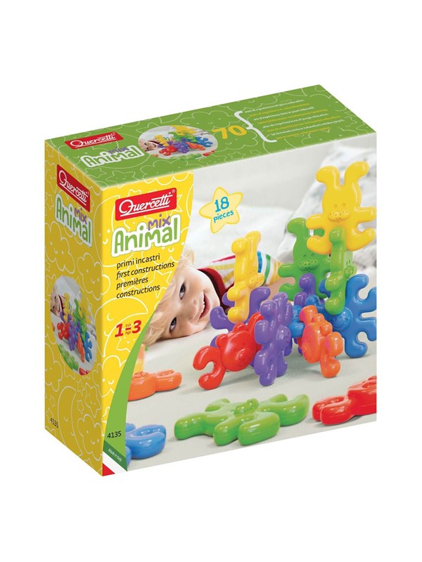 Quercetti - Animal Shapes Necklace 18pcs.
