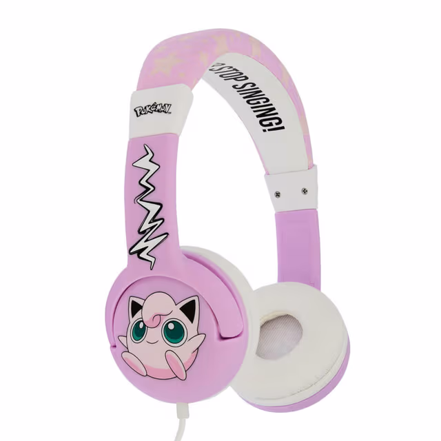 POKEMON Hörlur Junior On-Ear 85dB Jiggly puff