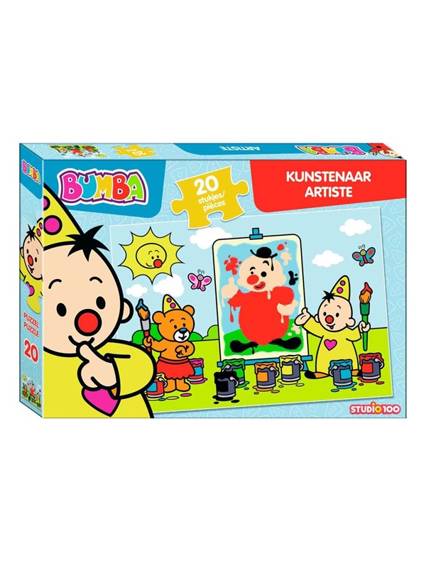 Studio 100 Bumba Puzzle Artist 20pcs. Gulv