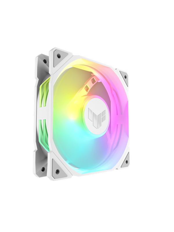ASUS TUF GAMING TR120 - Kabinettvifte - 120mm - Hvit - 29 dBA