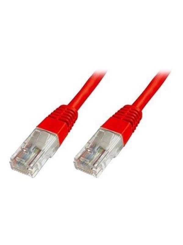 DIGITUS Ecoline patch cable - 3 m - red - Rød - 3m
