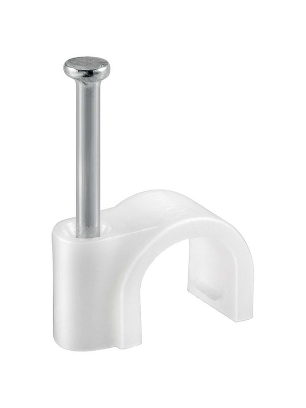 Pro Cable Clip - White - 16mm